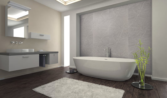 Guardian Neptune PVC Wall Panel 1000mm x 2400mm x 10mm - Pietra Grey