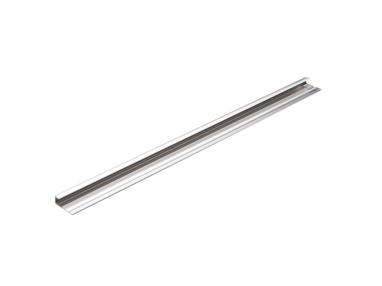 Guardian Wall / Ceiling Aluminium Poseidon Edge Trim U Channel 4mm x 2.4m Chrome