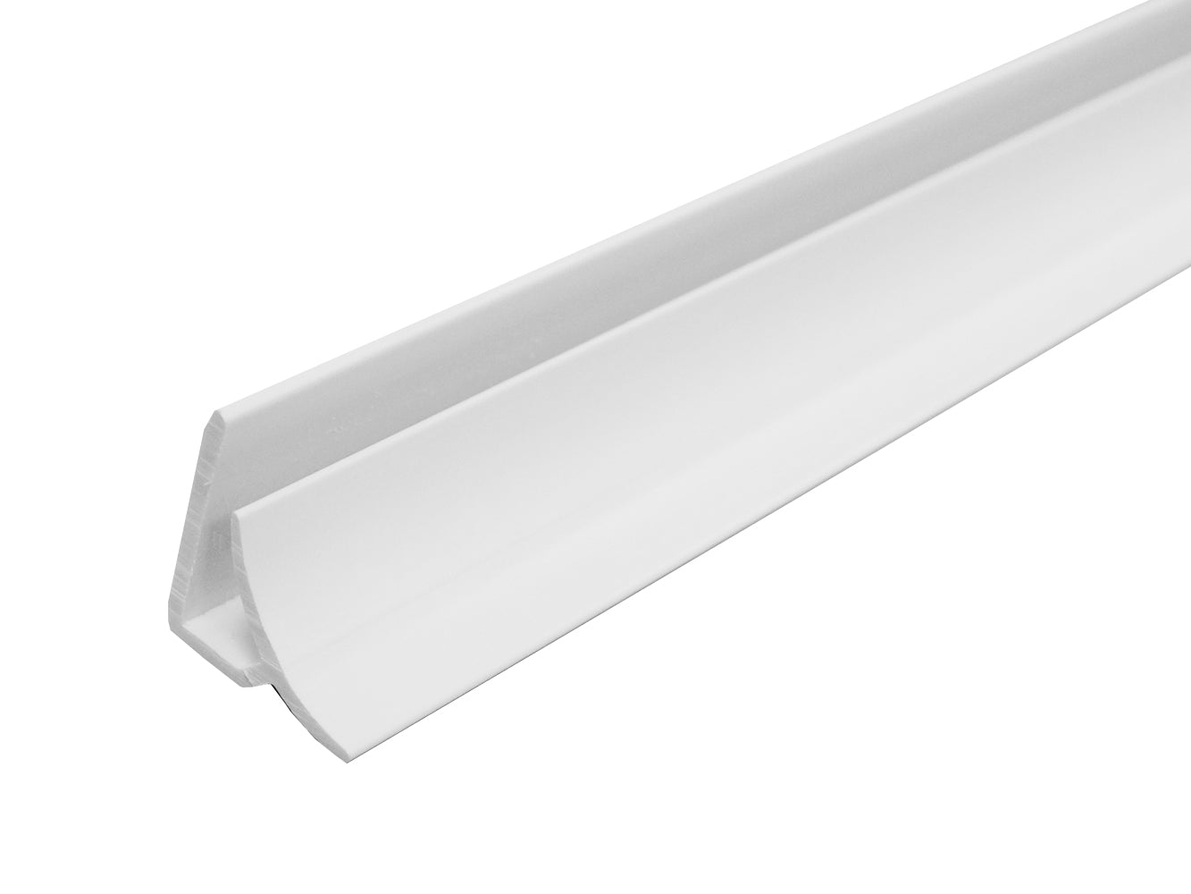 Hygienic Sheet Internal Corner Trim 2.4m - White