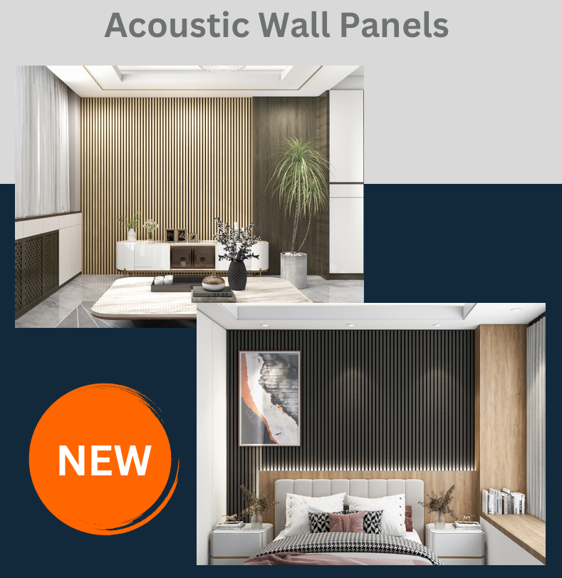 Walnut - 3D Acoustic Wall Panels
