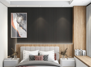 Ebony - 3D Acoustic Wall Panels