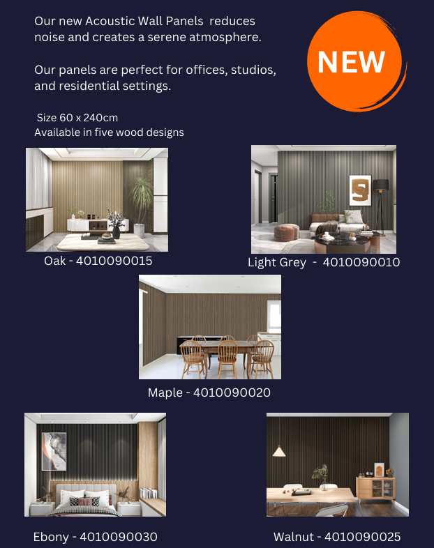 Walnut - 3D Acoustic Wall Panels